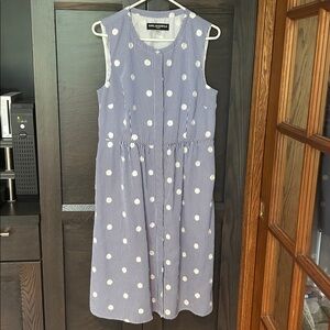 Karl Lagerfeld Striped and Polka Dot Dress